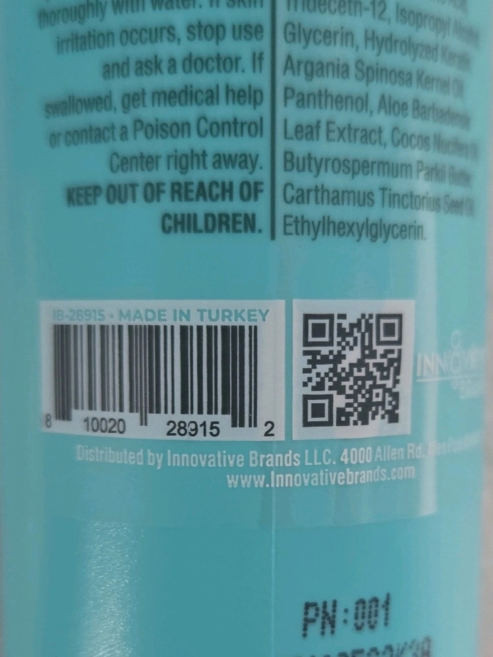 Volumizing Leave-In Conditioner — Turquoise - Picture 3 of 3